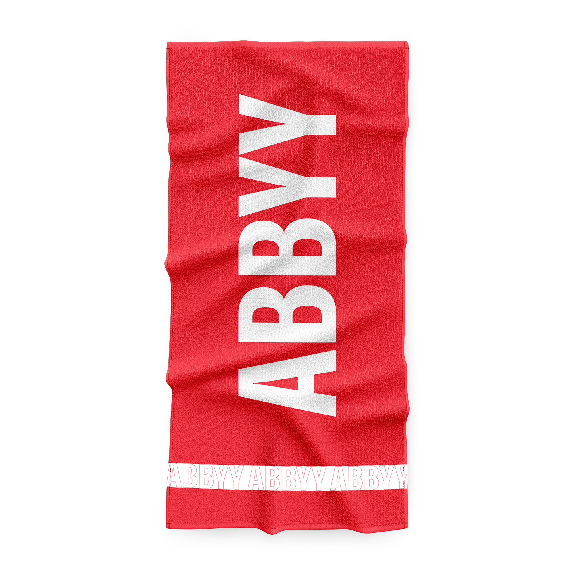 BE24-6654-1 _ ABBYY _ Beach towel XL _ design 3 _ side A
